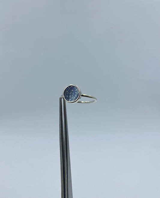 Gem Ring - Lapis Srebrny