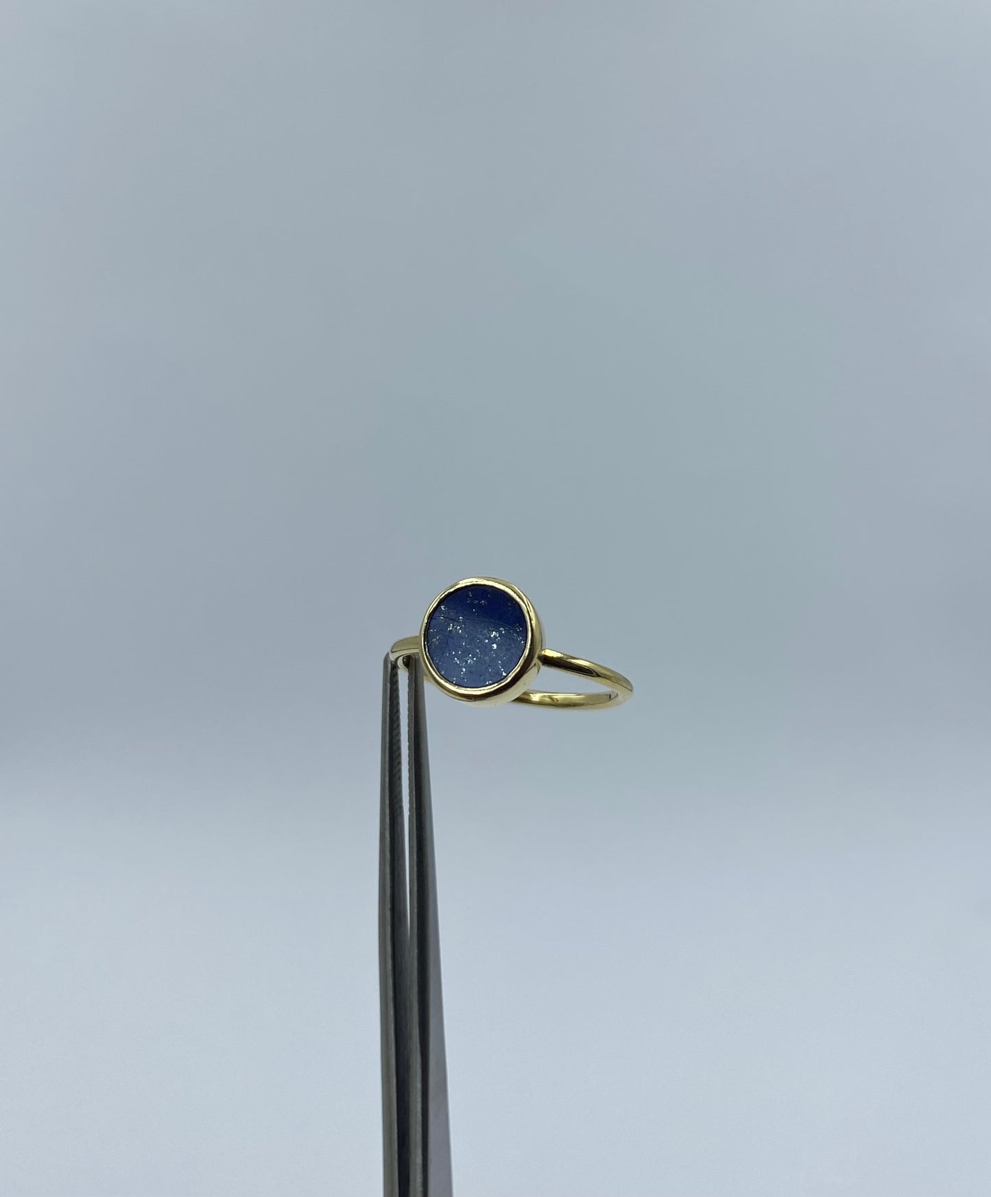 Gem Ring - Lapis Złoty