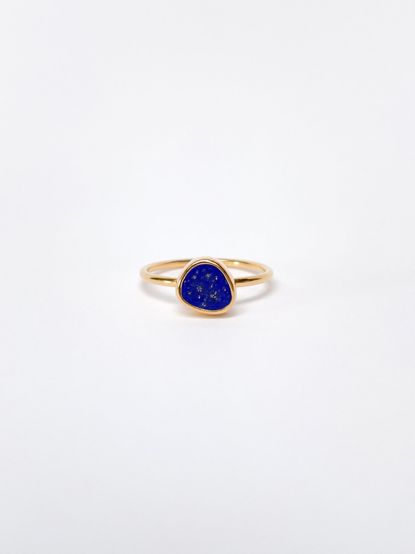 GEM RING - LAPIS GOLD