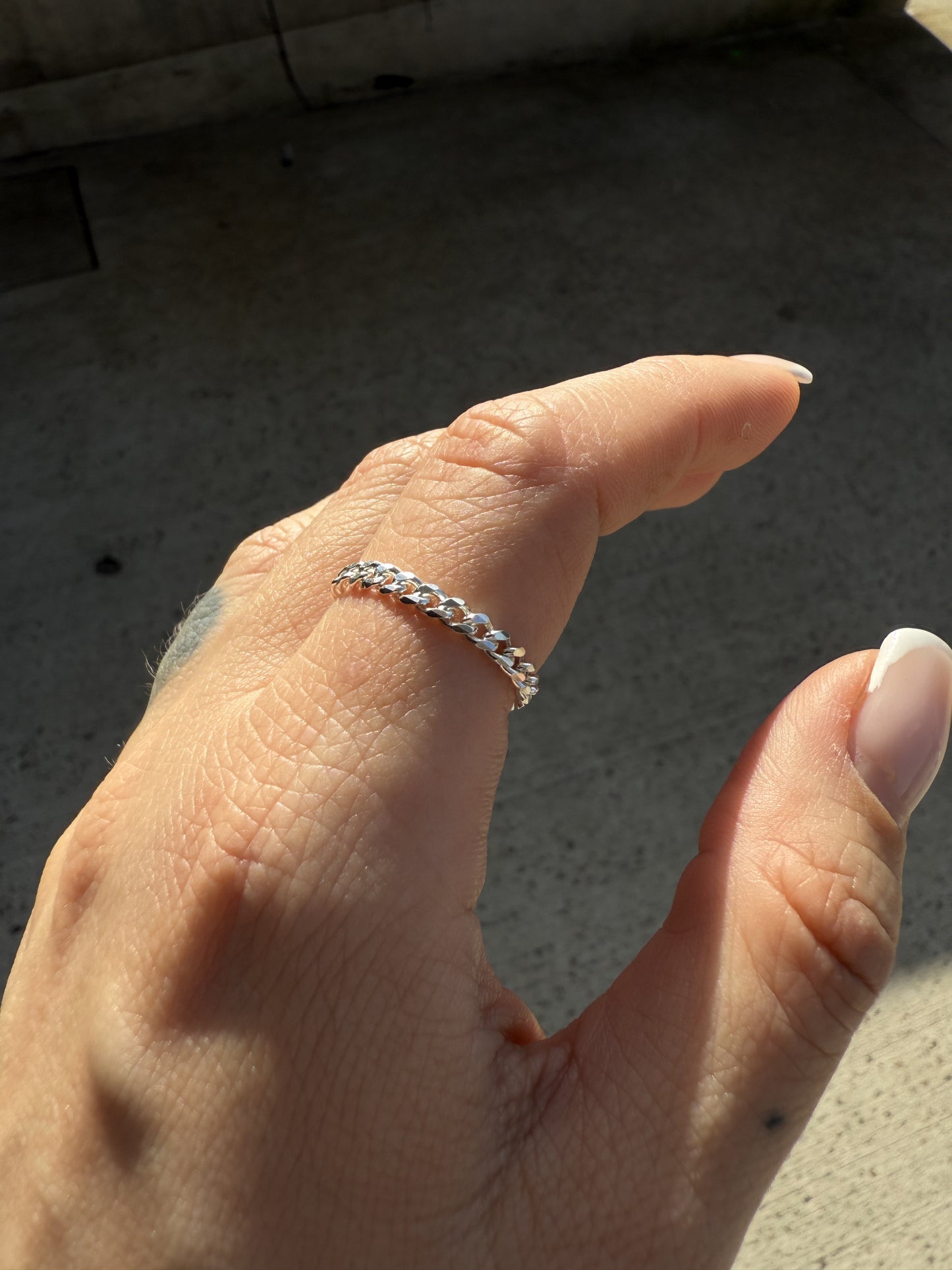 CUBAN chain ring