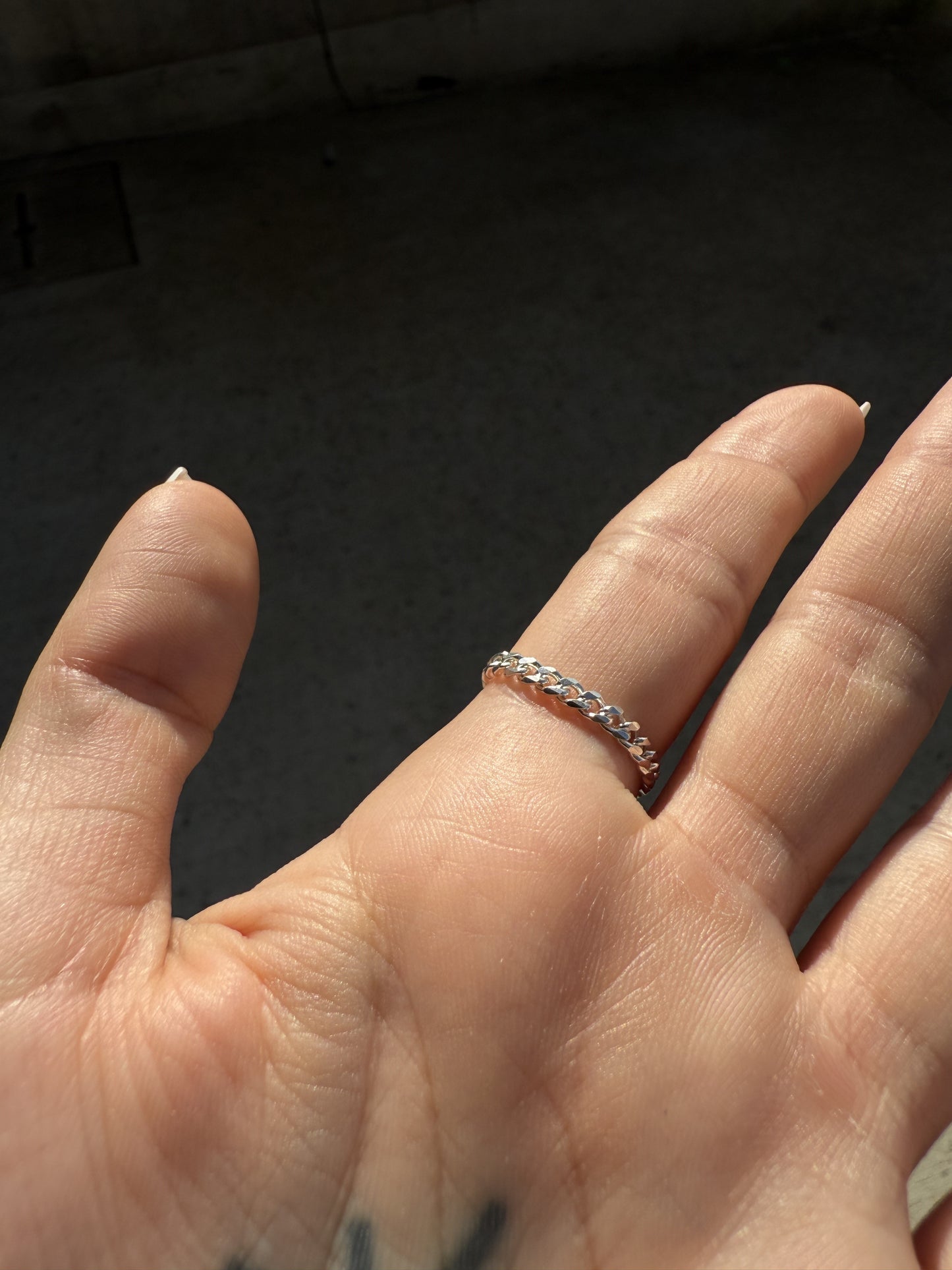 CUBAN chain ring