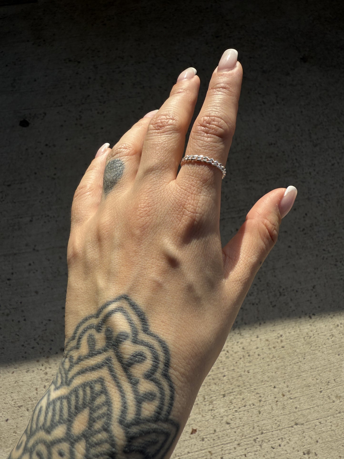 CUBAN chain ring