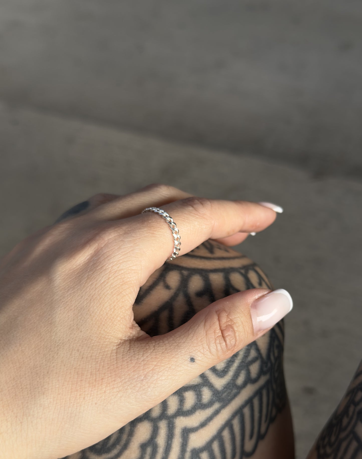 CUBAN chain ring